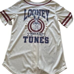 Looney Tunes Baseball Jersey Tweety Bird, Sylvester, Bugs Bunny JXL